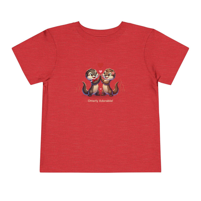 Otterly Adorable Toddler T-Shirt - Cuteness Overload! 💖🦦 - Whippie's