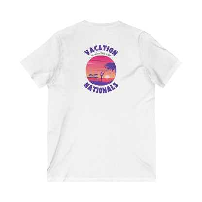 Our Vacation? It's Called Nationals! Unisex Tee - Personalizable - Whippie's