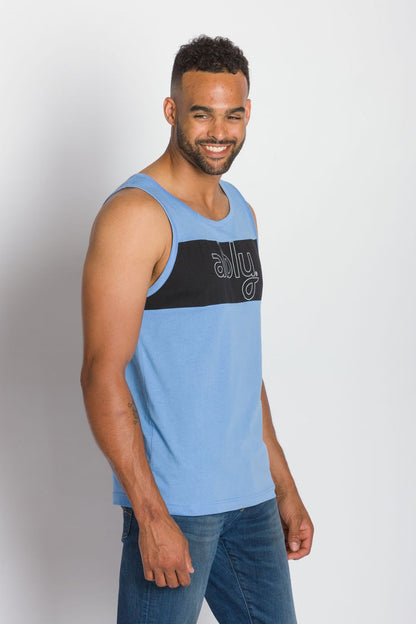 Outline Tank | Men's Cotton Mesh Tank Top