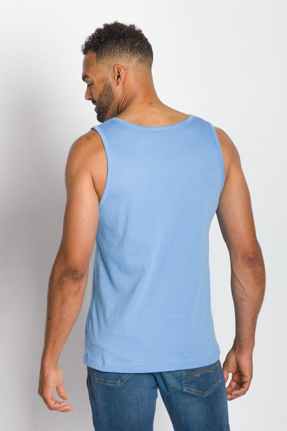Outline Tank | Men's Cotton Mesh Tank Top