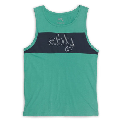 Outline Tank | Men's Cotton Mesh Tank Top