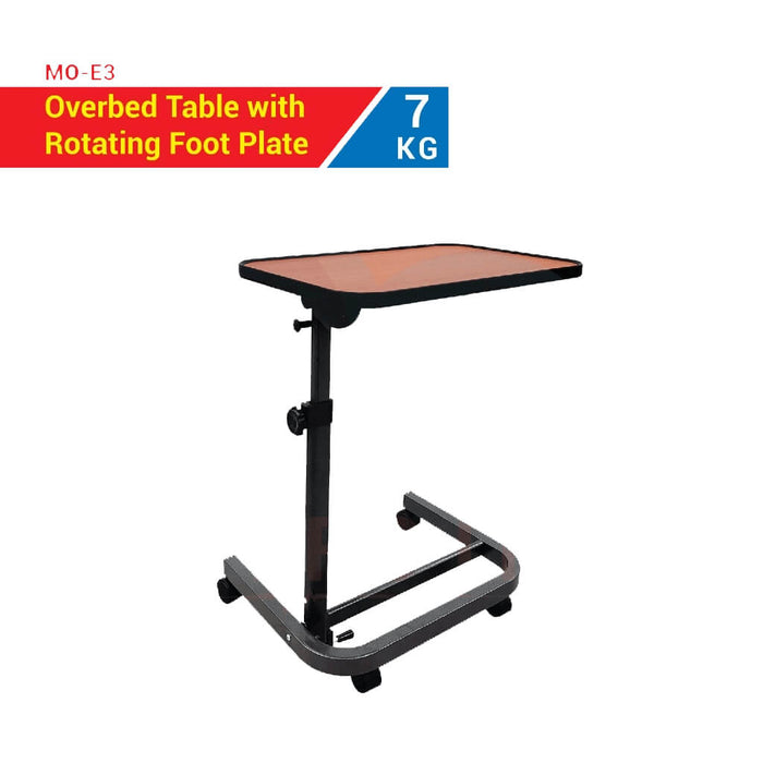Overbed Table with Wheels (MO-E3)