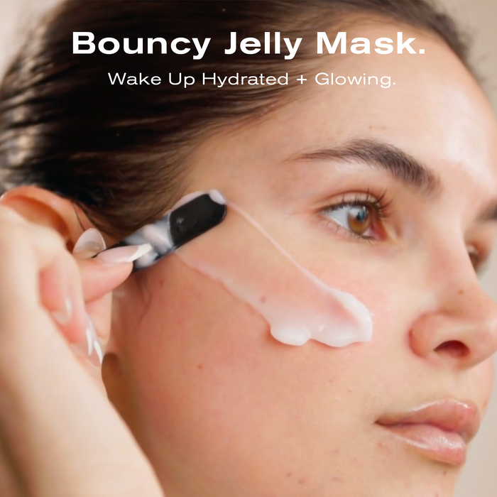 Bouncy Jelly Mask
Wake up hydrated + glowing