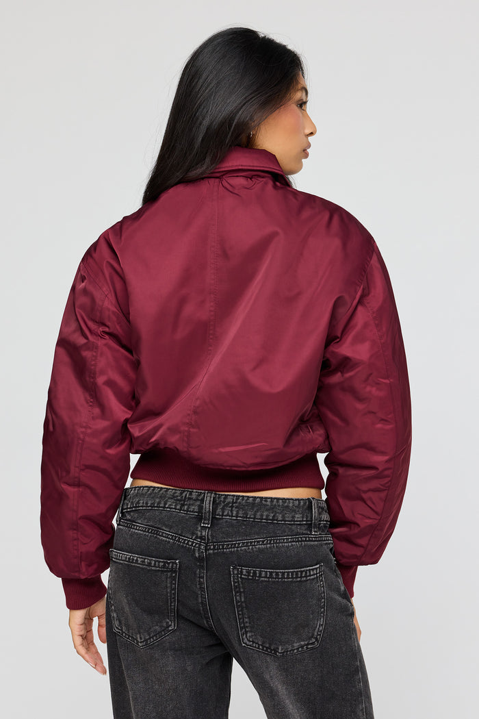 Oversized Bomber Jacket