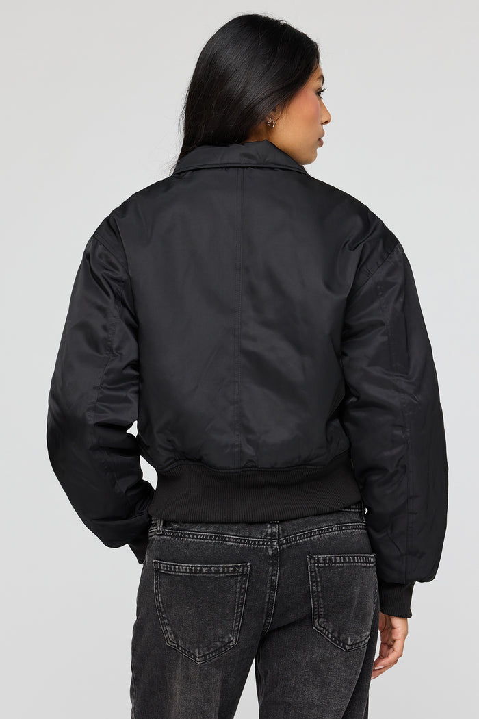 Oversized Bomber Jacket