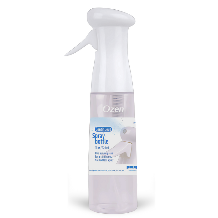 Ozen Continuous Spray Bottle 11oz, 1 Count, Clear