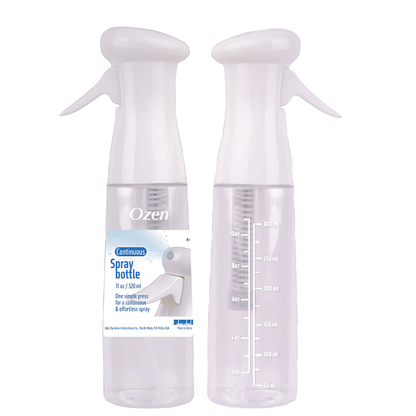 Ozen Continuous Spray Bottle 11oz, 1 Count, Clear