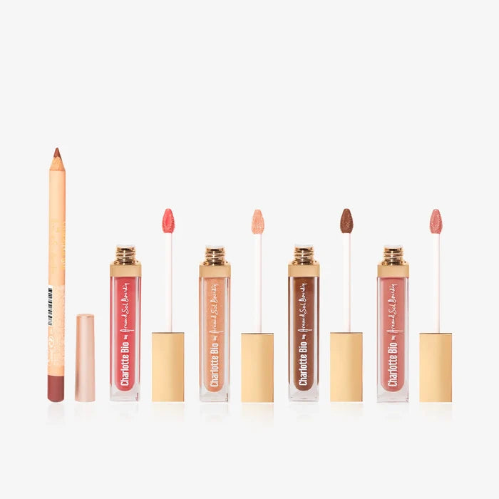 Pack 4 lips glow + crayon