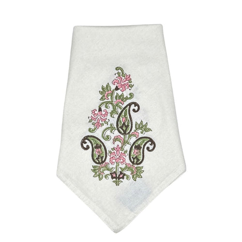 Paisley Bloom Motif Napkins (Set of 4)