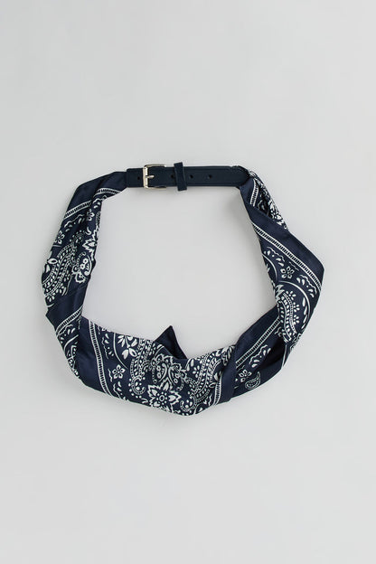 Paisley Printed Scarf Belt