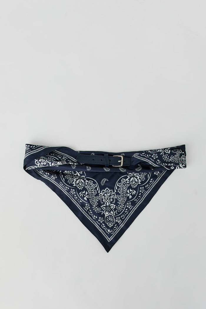 Paisley Printed Scarf Belt