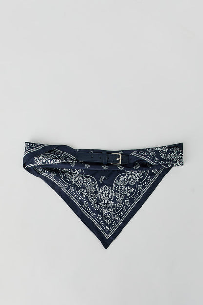 Paisley Printed Scarf Belt