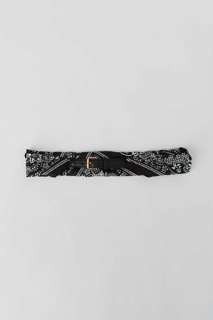 Paisley Printed Scarf Belt