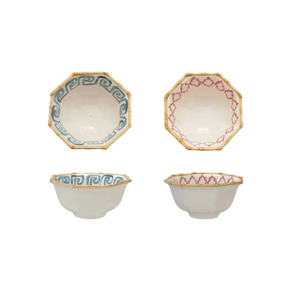 Palemera Hand Painted Stoneware Bowls