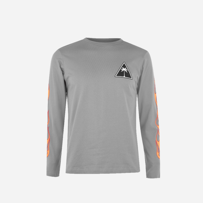 PALM ANGELS FLAMES LONG SLEEVE