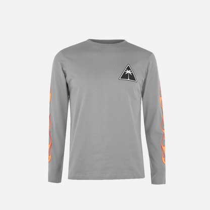 PALM ANGELS FLAMES LONG SLEEVE