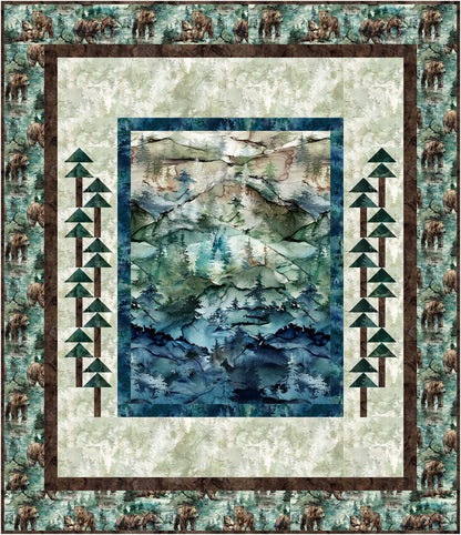 Parallel Forest Pattern #336