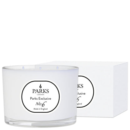 Parks Exclusive 3 Wick Candle No 6 Lime Citrus and Juniper 350g
