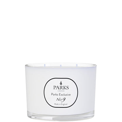 Parks Exclusive No 9 Linden Blossom and Magnolia 3 wick candle 380g