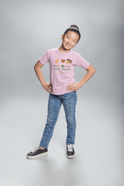 Peace, Love & Cookies Youth Tee - Spread the Love (and Cookies)! ✌️💖🍪 - Whippie's