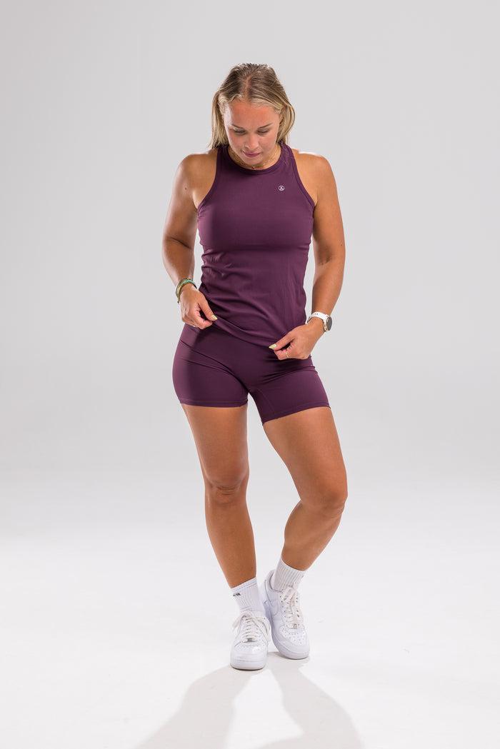 Peak Peformance Tank - Plum Noir