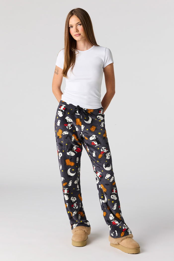 Peanuts Halloween Plush Pajama Pant