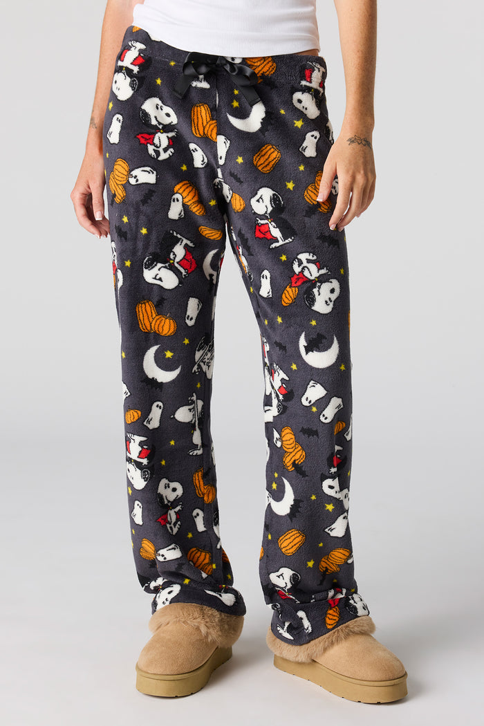 Peanuts Halloween Plush Pajama Pant