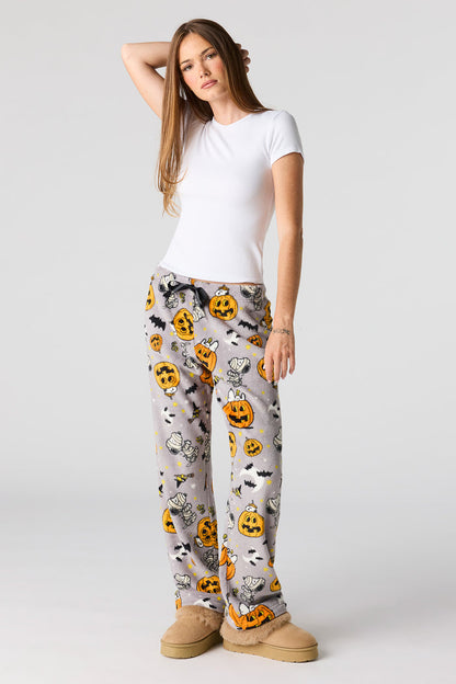 Peanuts Halloween Plush Pajama Pant