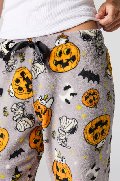 Peanuts Halloween Plush Pajama Pant