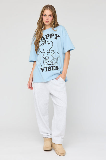 Peanuts Snoopy Graphic Boyfriend T-Shirt