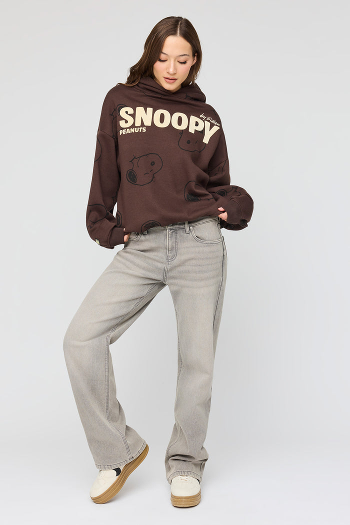Peanuts Snoopy Graphic Fleece Hoodie