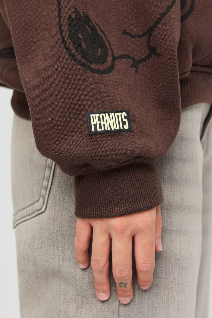 Peanuts Snoopy Graphic Fleece Hoodie