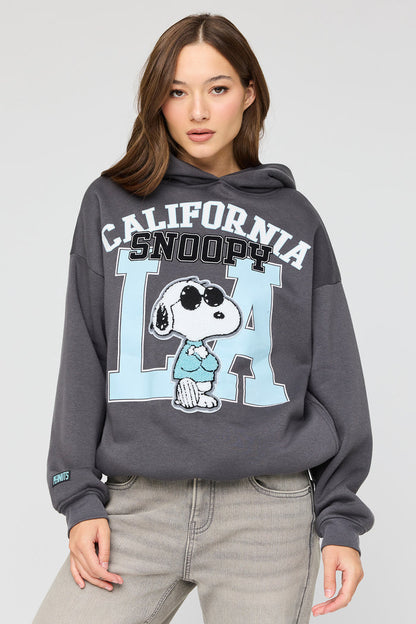 Peanuts Snoopy Graphic Fleece Hoodie