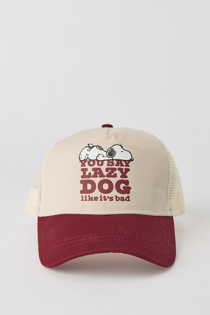 Peanuts Snoopy Trucker Hat