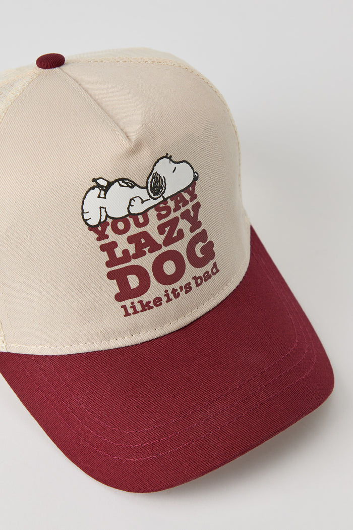 Peanuts Snoopy Trucker Hat