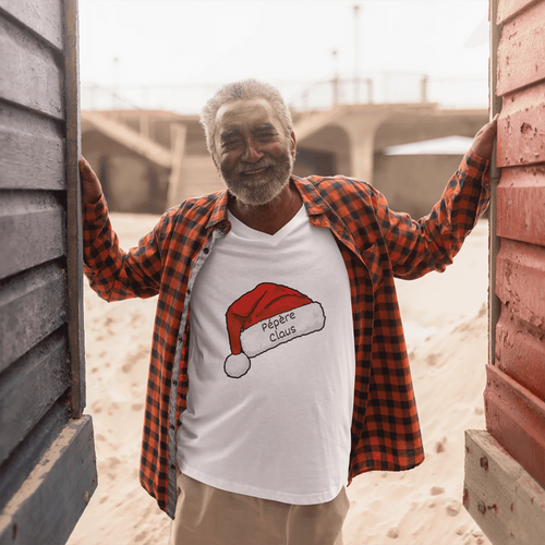 Pépère Claus: The Gift-Giving Legend 🎅🎁- Mens Softstyle T-shirt - Whippie's