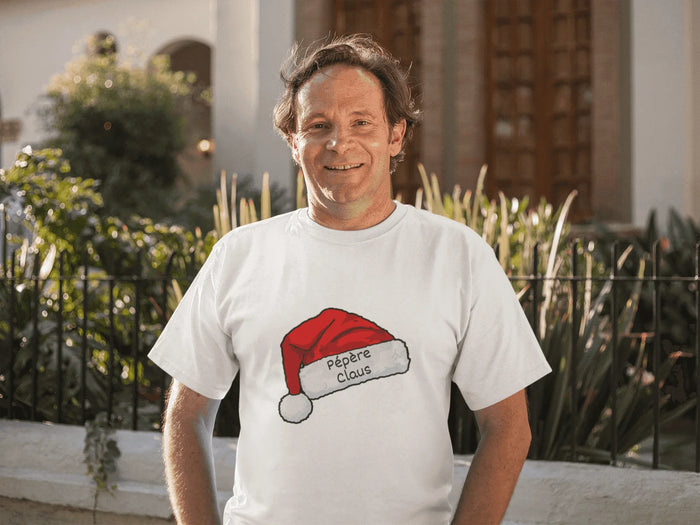 Pépère Claus: The Gift-Giving Legend 🎅🎁- Mens Softstyle T-shirt - Whippie's