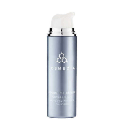 Cosmedix Peptide Rich Defense skincare product on a white background