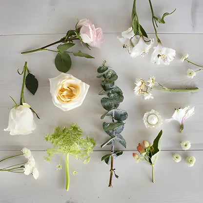 Perfectly Pastel Rose Centerpieces