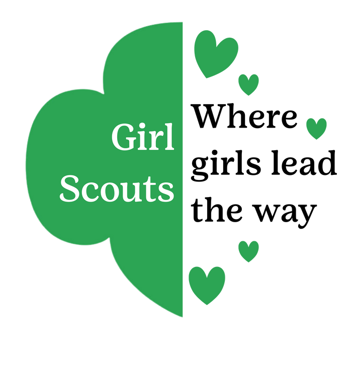 Personalized Girl Scout Trefoil Troop Tee | Girls Lead the Way - Women's