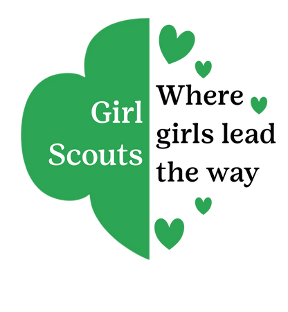 Personalized Girl Scout Trefoil Troop Tee | Girls Lead the Way - Women's