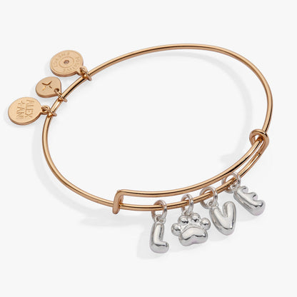 Pet Love Multi-Charm Bangle
