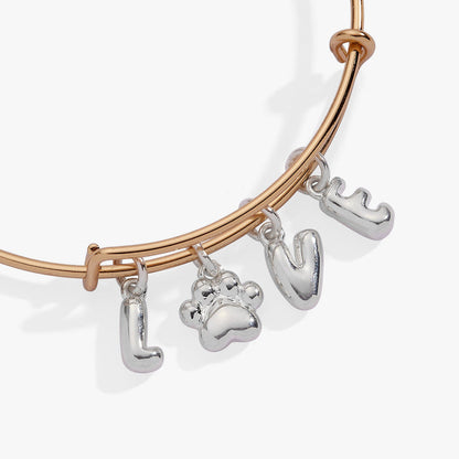 Pet Love Multi-Charm Bangle