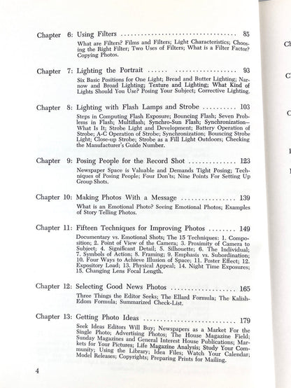 Photojournalism Manual, 1967 First Edition