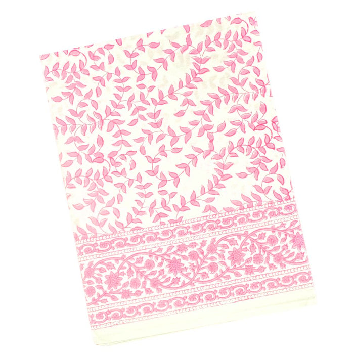 Pink Leaves - Tablecloth