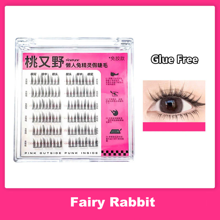 PinkPunk Arrebol Glue-Free False Eyelashes