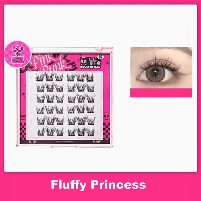 PinkPunk Arrebol Glue-Free False Eyelashes