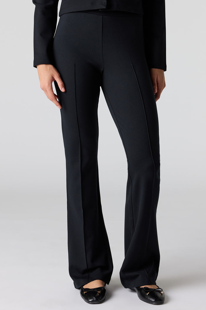 Pintuck Flare Dress Pant