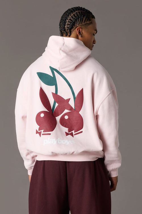 Playboy Graphic Baggy Fleece Hoodie
