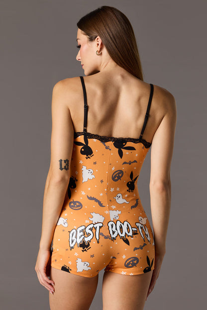 Playboy Halloween Romper Pajama